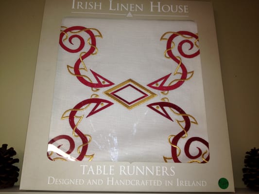 Irish Linen table-runner