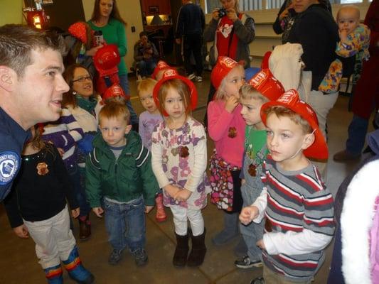 Field trip to the Fire Station.