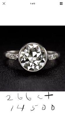 European Cut Antique Diamond