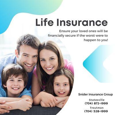 Contact us for life insurance!