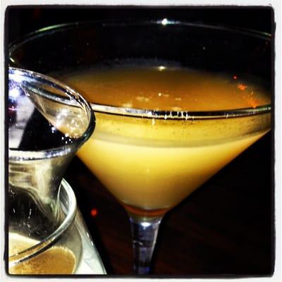 Mulled cider martini with V6 Vodka