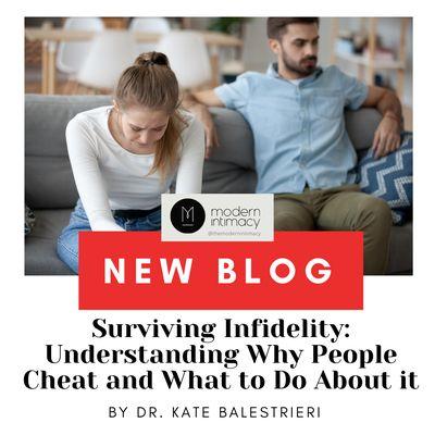 Infidelity can be very difficult to navigate and heal from, and Dr. Kate Balestrieri offers some insights about the path forward.