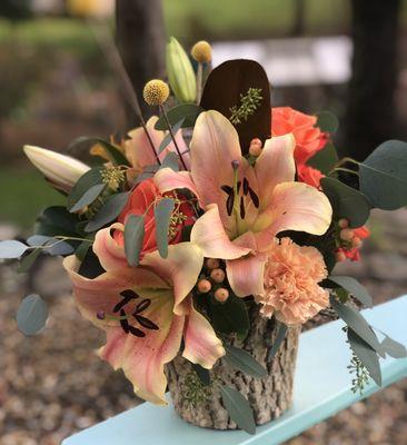 Check out our www.cameronandfairbanks.com for Thanksgiving floral offerings with free delivery within Sturbridge, Ma.