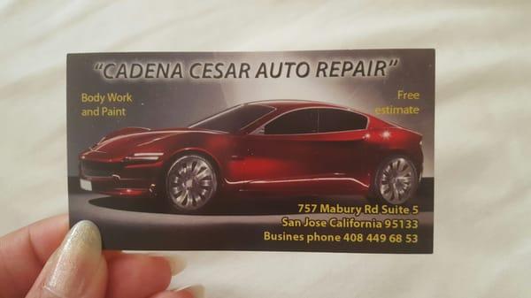 Cadena Cesar Auto Repair