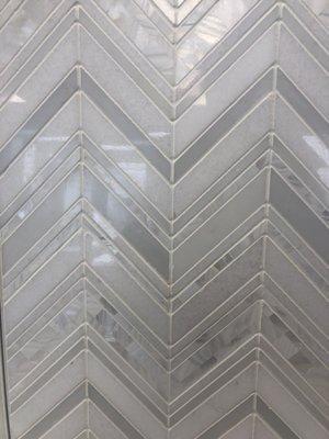 Chevron mosaic! Fabulous