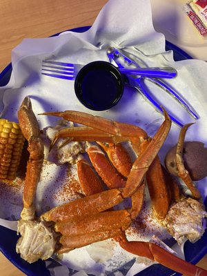 Worst snow crabs! Small and DRY!!!