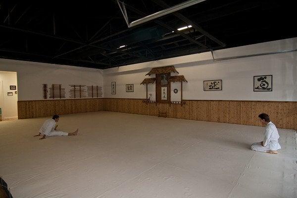 Lots of mat space to train on.