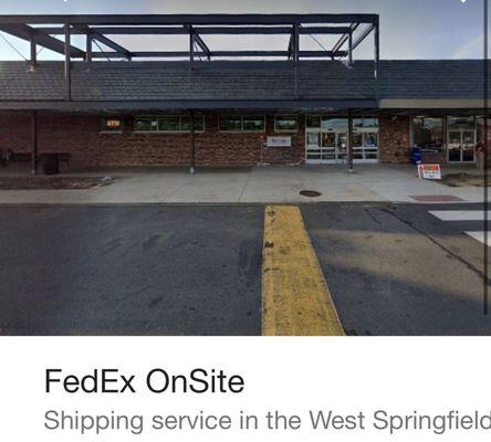 FedEx onsite