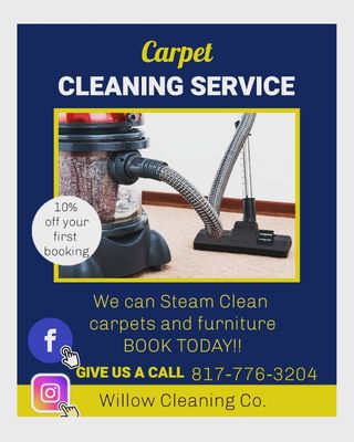 We can handle that stain on your carpet!