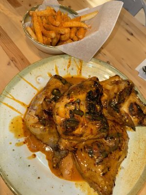 Half *1/2 Chicken and Fries