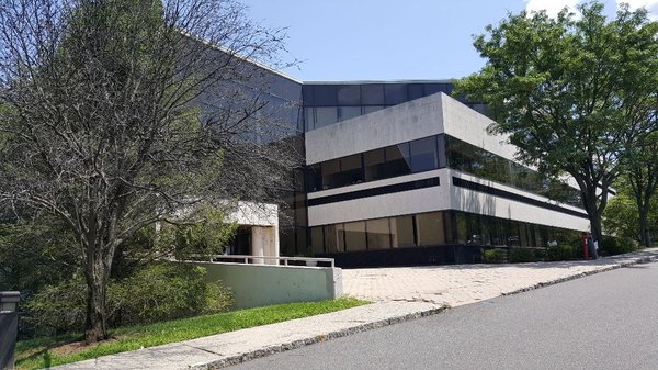 Building seen from parking lot