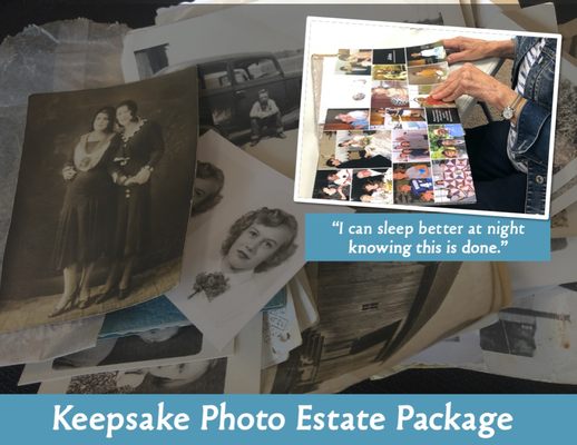 Keepsake Photo Estate Package - A great way to start