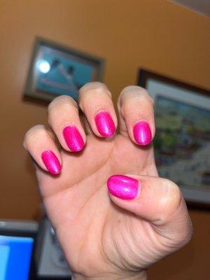 Gel manicure