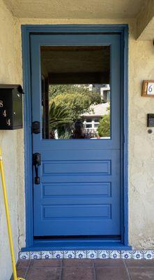 Dutch Door 36 inch with horizontal panels