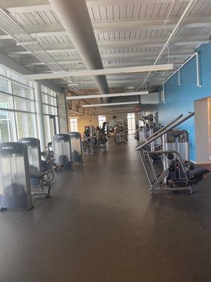 Gym area second floor