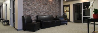 Relaxing waiting areas. www.delaneycoppell.com  972-979-9295