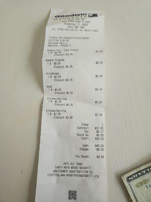 How they charged me .99 for item i didn't  purchase and how they did not give me half off my colorcof the day item!