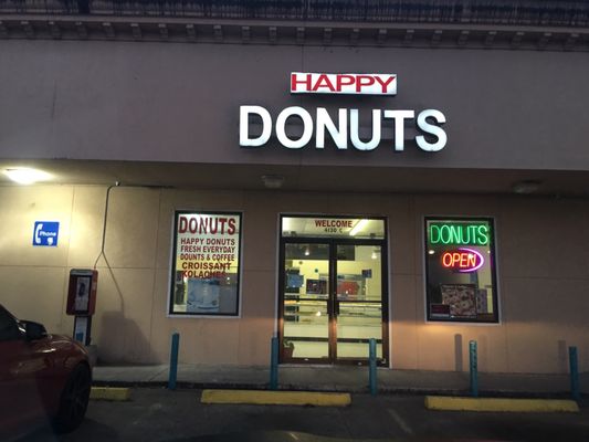 Happy Donuts! 7am in the morning!