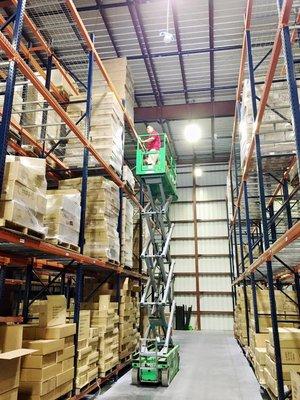 Warehouse Cleaning Service.