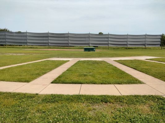 Shotgun Range with shot curtain