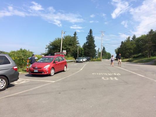 Reserved parking. It's the only way to guarantee your trip to the island.