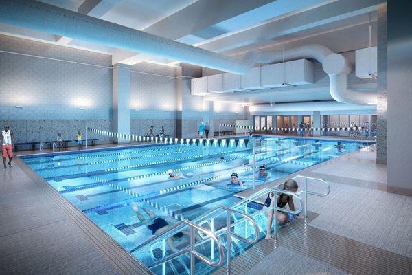 New indoor pool at the downtown Y set to open later this year 2024