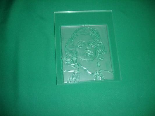 Engraved Marilyn