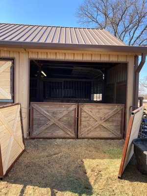 Custom Horse Gate Addition Before