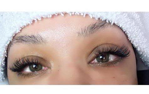 Full Set of Semi Permanent Eye lash Extensions