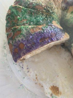 King cakes for Mardi Gras