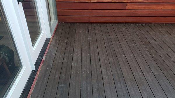 Installed new deck