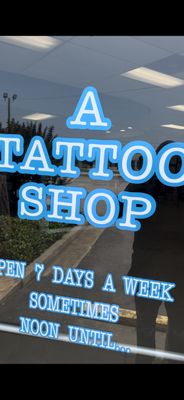 A Tattoo Shop