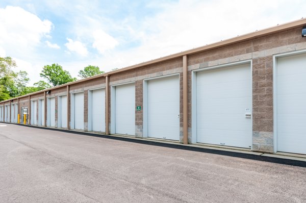 Climate controlled drive up access storage units