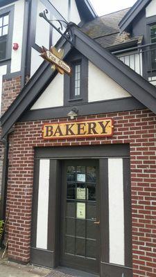 The entrance in a cool little village on Bainbridge Island