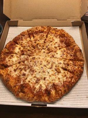 This is the "New York" style pizza