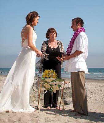 Elope at the beach.