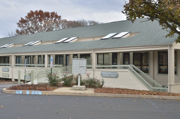 Dr. Cerezo's office is located on the 2nd floor, far right office