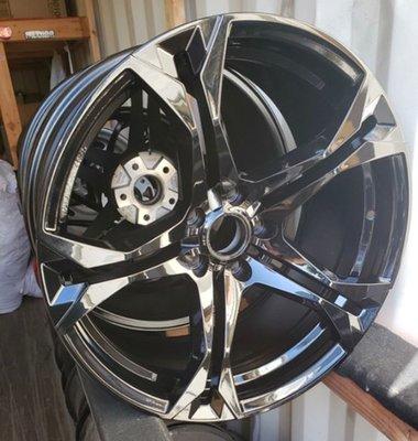 Black Chrome Wheels