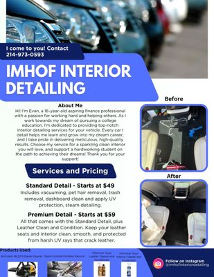 Imhof Interior Detailing