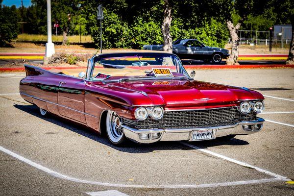 Red Cadillac Convertible