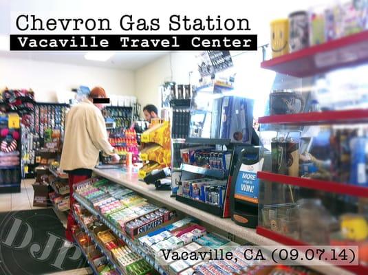 Chevron Gas Station (Vacaville Travel Center) - Front Counter