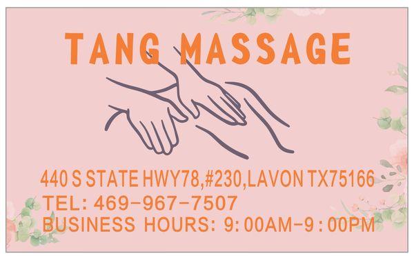 Tang Massage