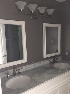 Bathroom remodel