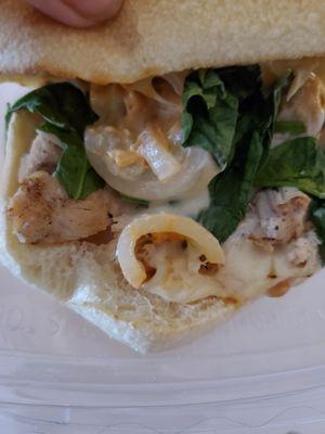 Chicken Torta (add spinach)