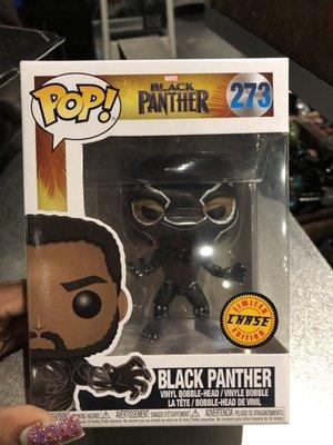 Got my Black Panther Funko Pop (Chase Limited Edition)