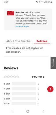 Yet over on this page it states free classes are not eligible for cancellation. So, which is it?