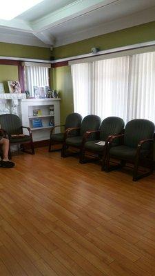 The waiting room