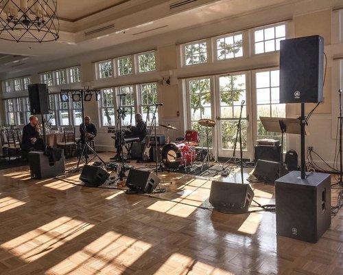 Eastern Shore Wedding, Band Setup