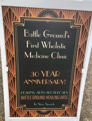 Battle Ground Healing Arts was the first alternative medicine facility in Battle Ground that opened in 1988.