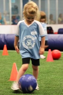 Real customer photos take in Lil' Kickers at Las Vegas Indoor Soccer